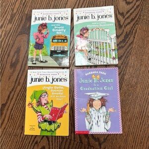 Junie B Jones books 1-2, 25 and graduation girl